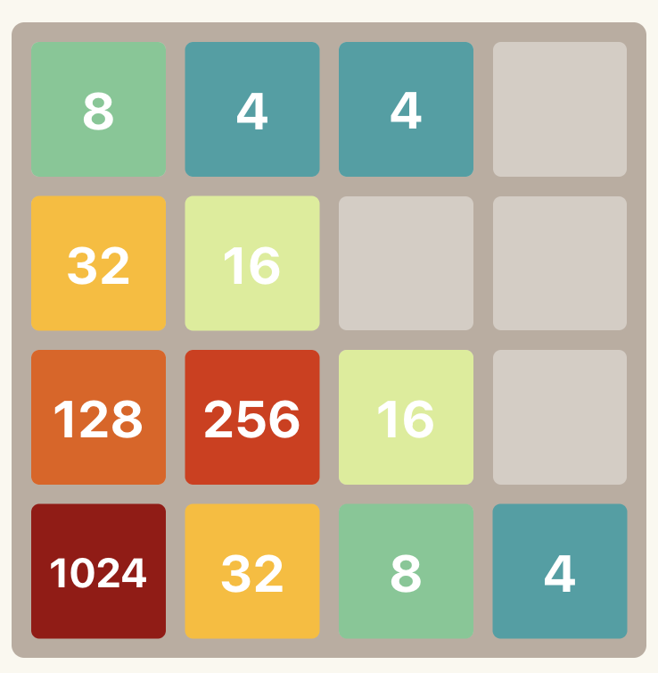 2048 Game